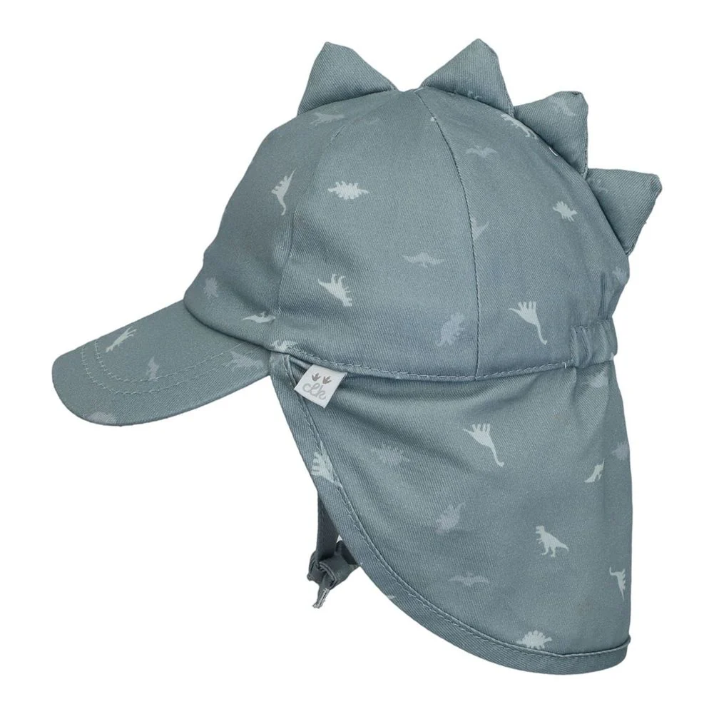 CaliKids Organic Cotton Ball Hat with Flap - Image 2