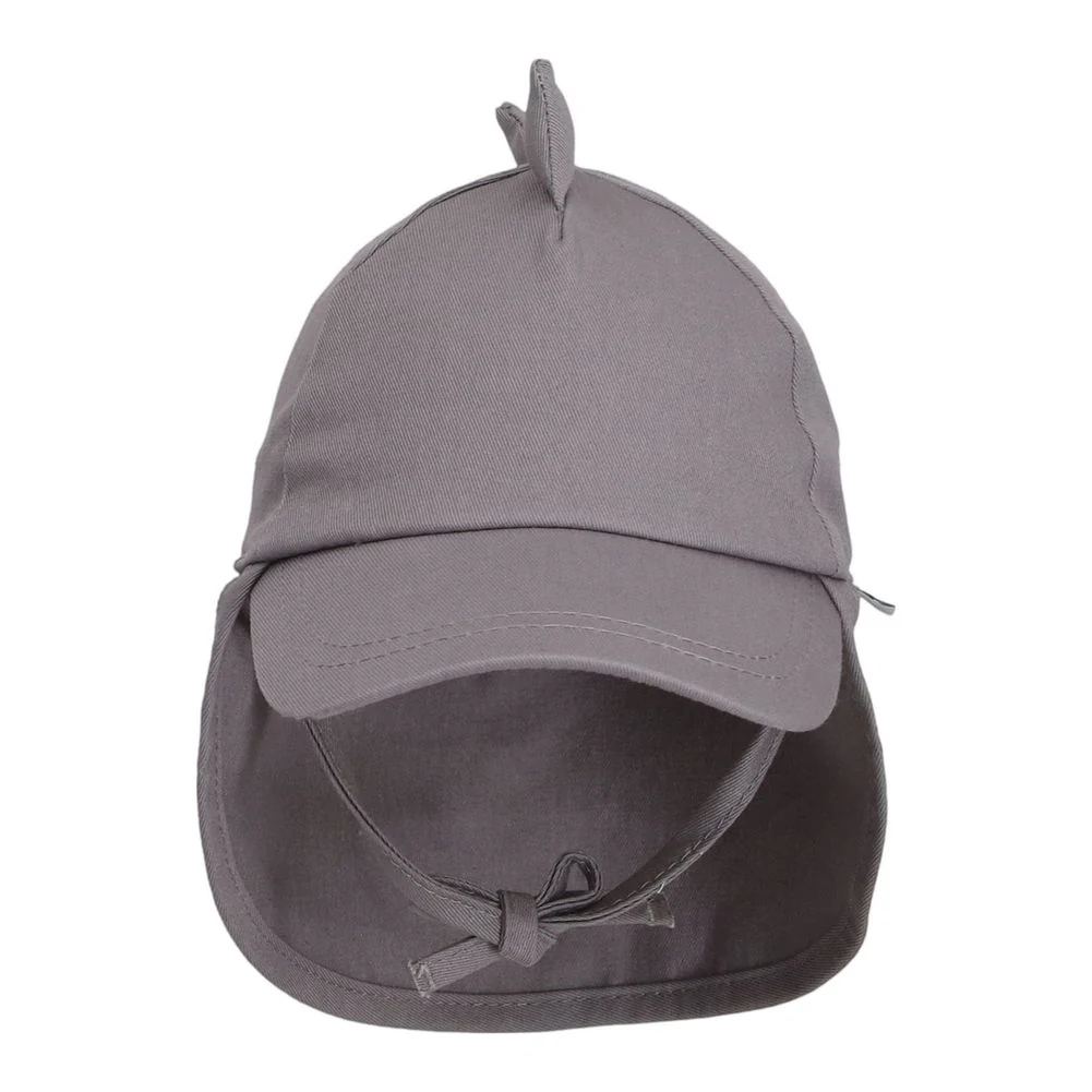 CaliKids Organic Cotton Ball Hat with Flap - Image 9