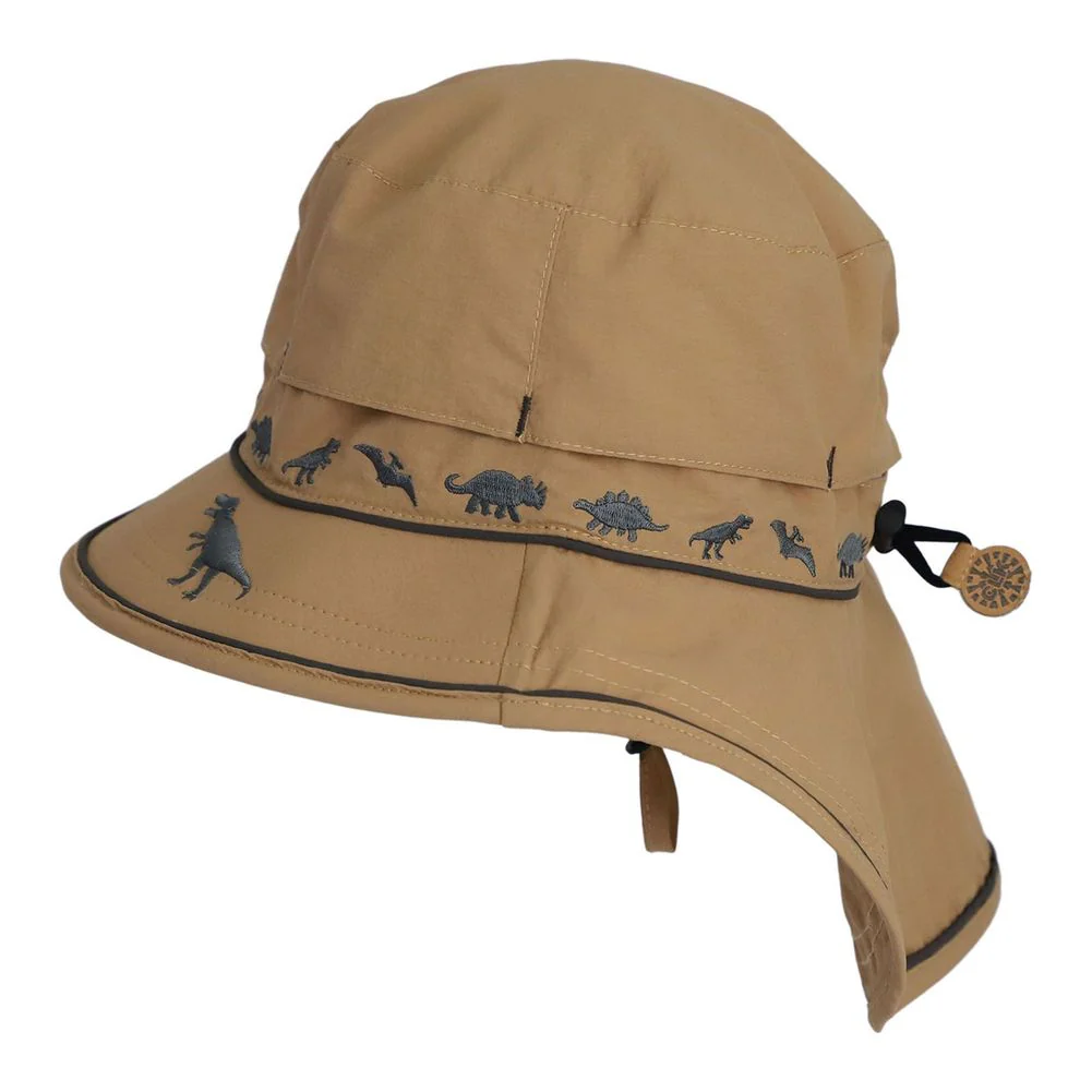Calikids Quick Dry Beach Hat with Flap (UPF 50+) - Sand - Image 2