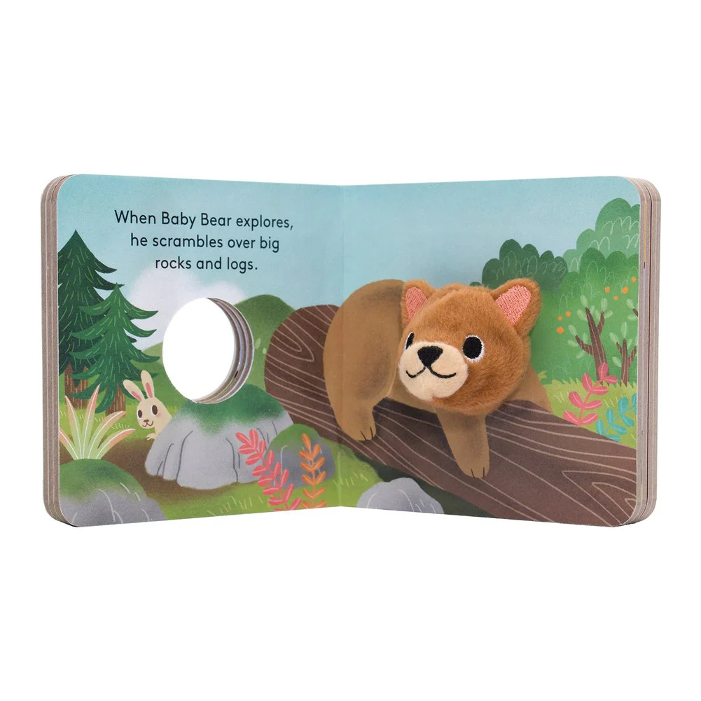 Chronicle Books Finger Puppet Book - Baby Bear - Image 3
