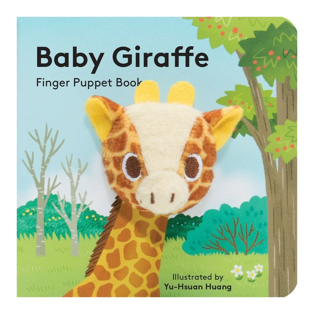 Chronicle Books Finger Puppet Book - Baby Giraffe