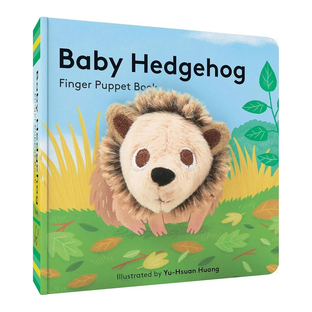 Chronicle Books Finger Puppet Book - Baby Hedgehog - Image 2