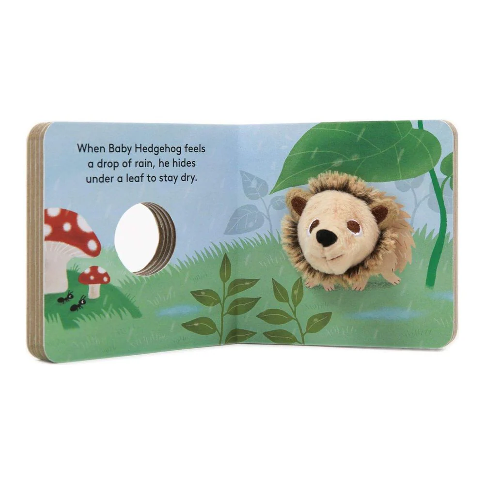 Chronicle Books Finger Puppet Book - Baby Hedgehog - Image 3