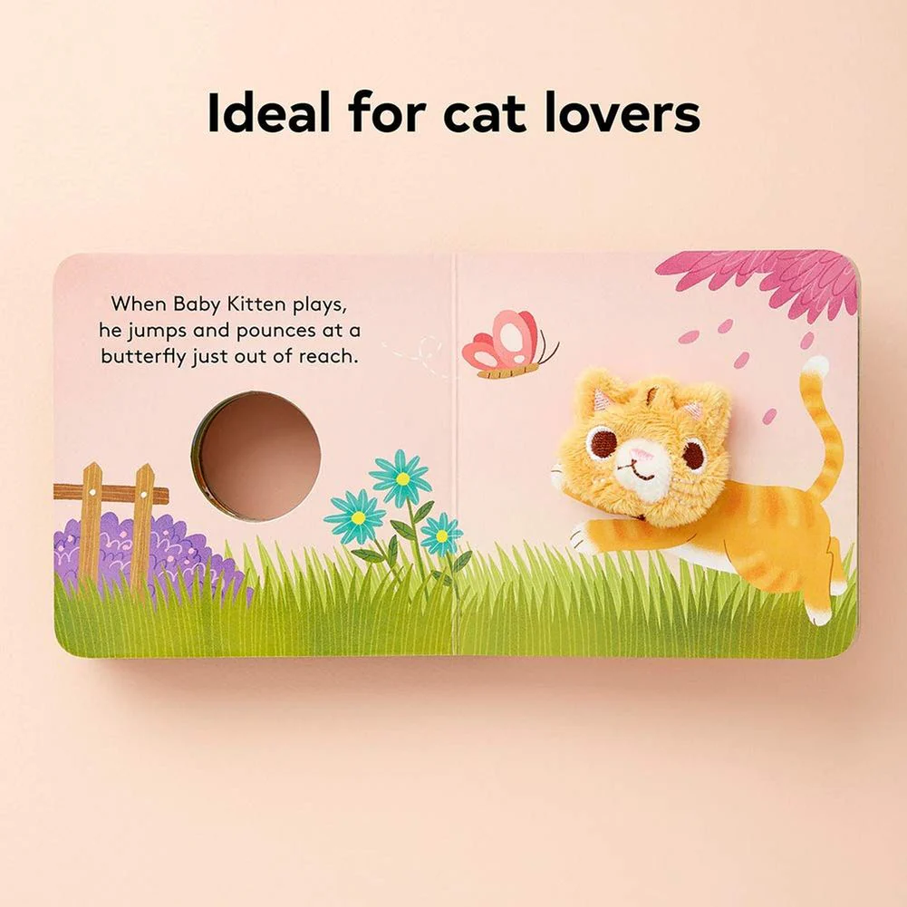 Chronicle Books Finger Puppet Book - Baby Kitten - Image 3