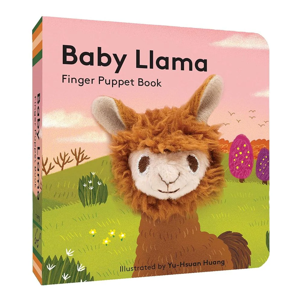 Chronicle Books Finger Puppet Book - Baby Llama - Image 2