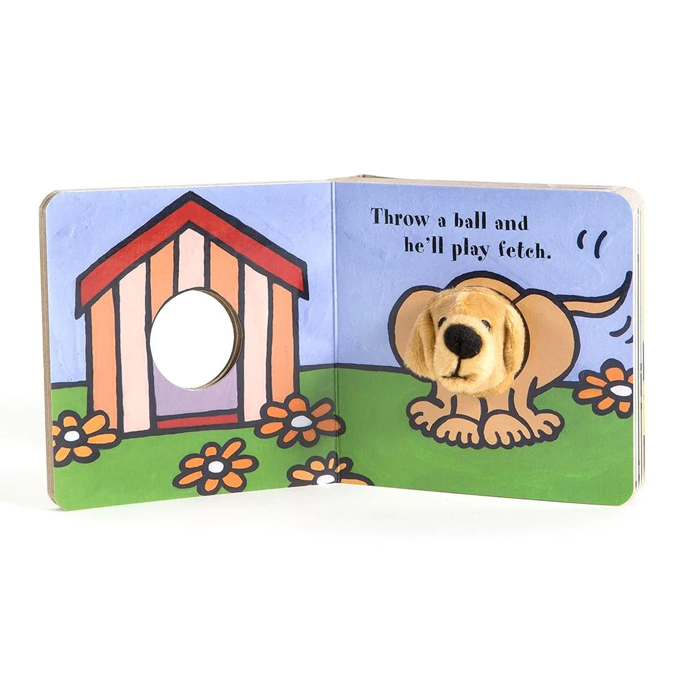 Chronicle Books Finger Puppet Book - Little Puppy - Image 2
