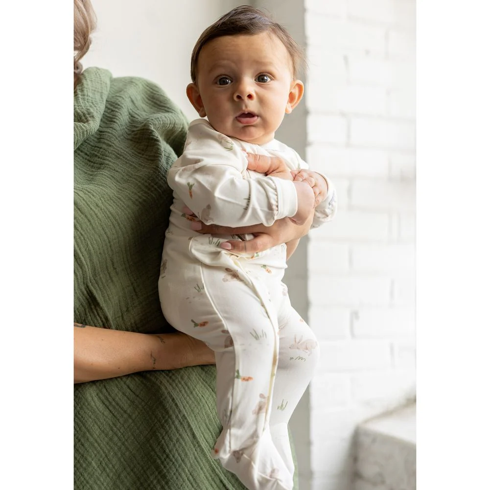 Coccoli Tencel Modal Zippered Footie Sleeper - Image 2