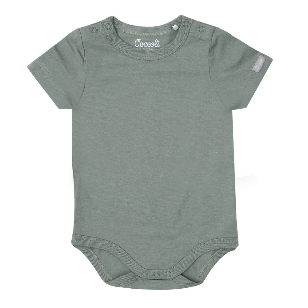 Coccoli Tencel Modal Short Sleeve Onesie - Image 20