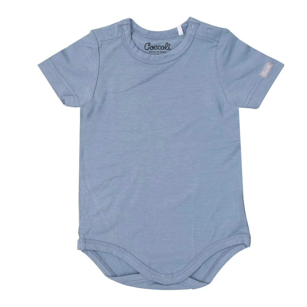 Coccoli Tencel Modal Short Sleeve Onesie - Image 33
