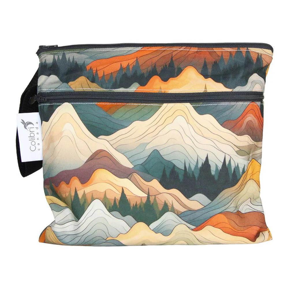 Colibri Wet Bag - Mountains (Small Double Duty)
