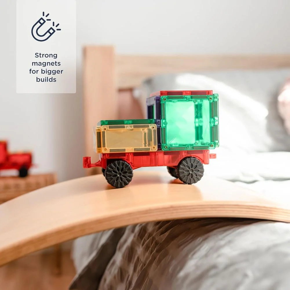 Connetix 24-Piece Magnetic Tiles Motion Pack - Rainbow - Image 4