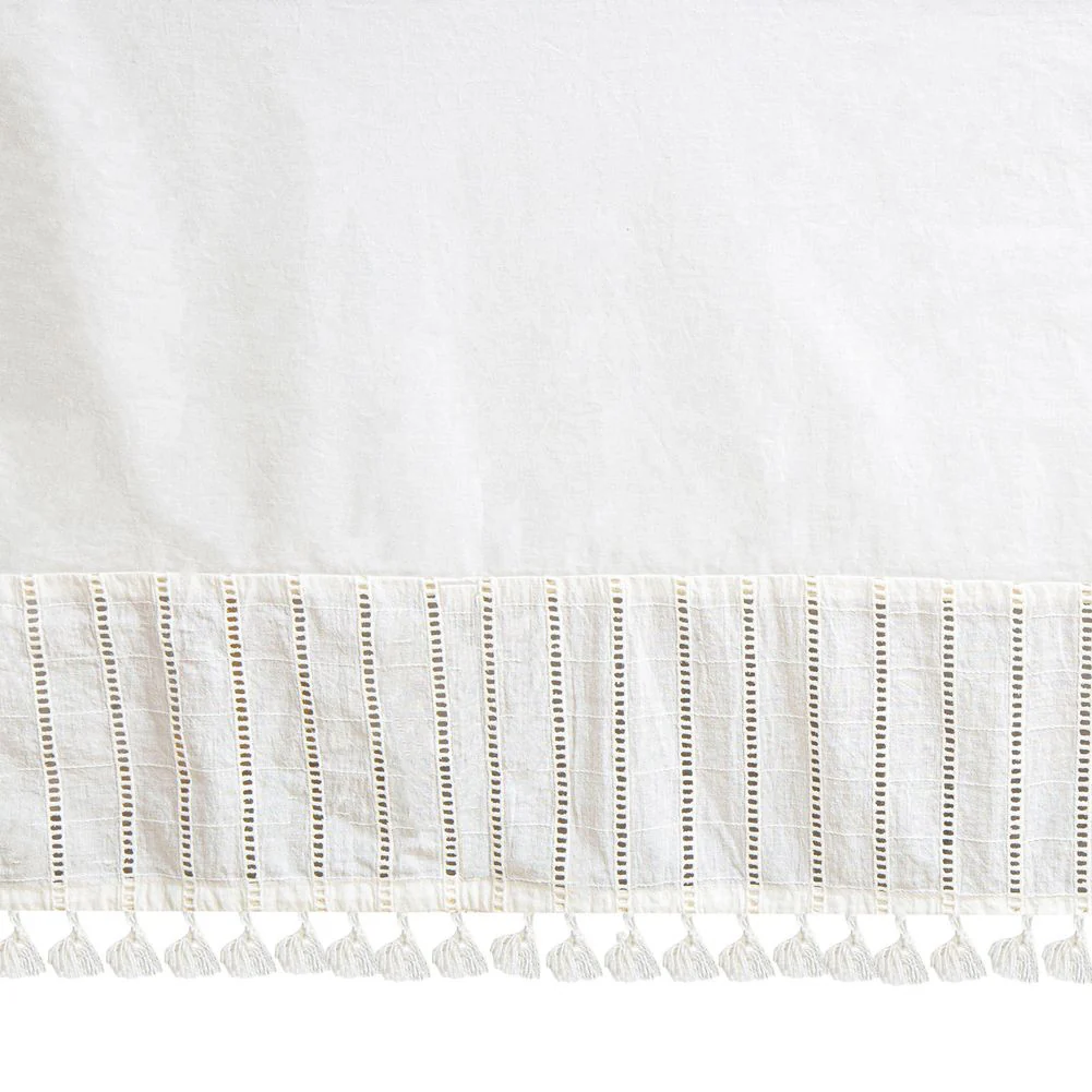 Crane Boho Crib Skirt - Off-White - Image 2