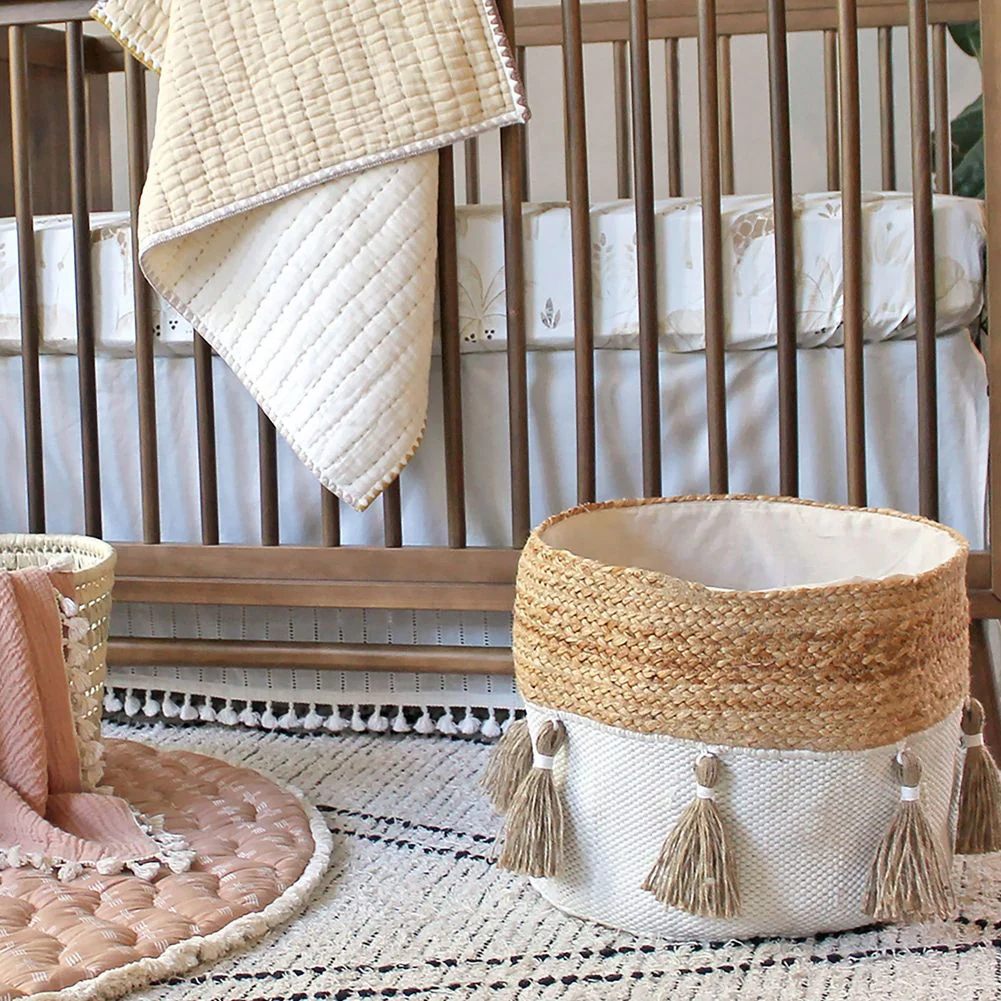Crane Cotton + Jute Storage Bin - Image 2