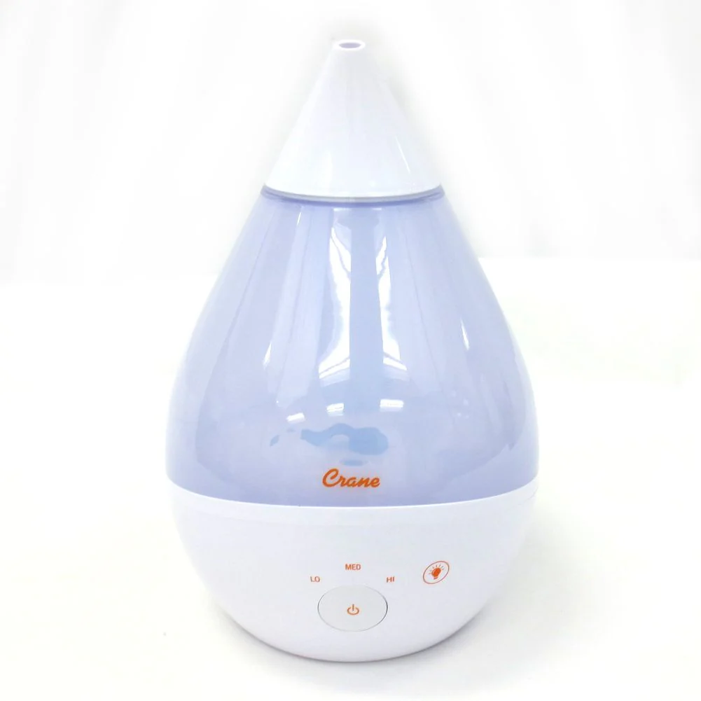 Crane Drop 2.0 4-in-1 Cool Mist Humidifier with Aroma Tray and Sound - White (Open Box) - Image 6