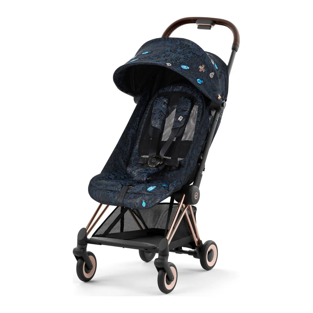 Cybex Coya Lightweight Ultra-Compact Travel Stroller - Jewels Of Nature - Image 2
