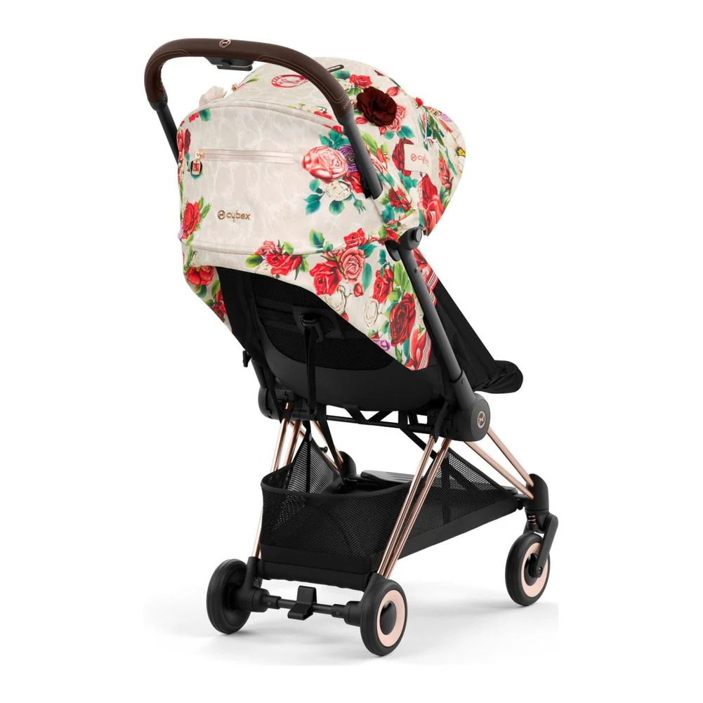 Cybex Coya Lightweight Ultra-Compact Travel Stroller - Spring Blossom Light - Image 7