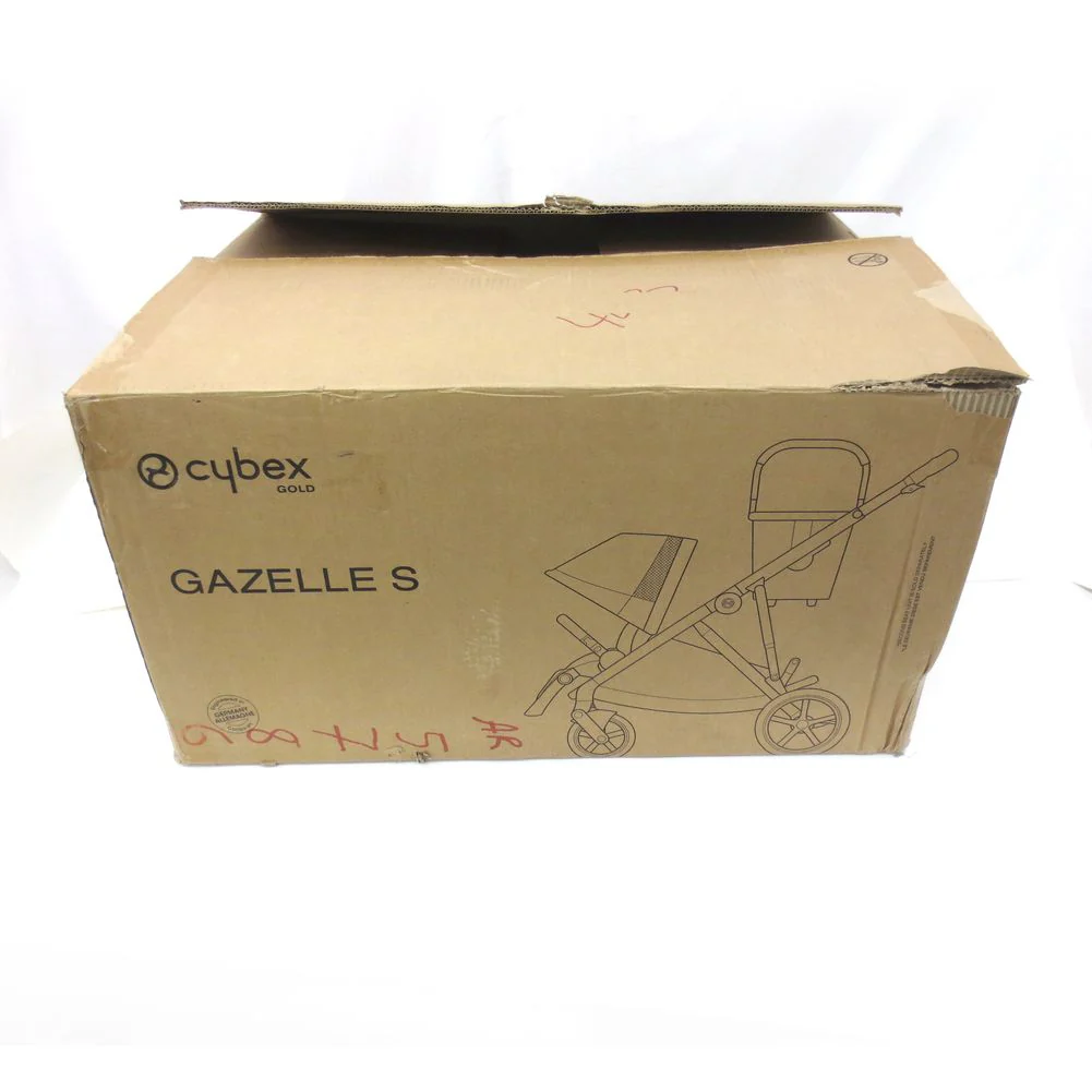Cybex Gazelle S Modular Stroller - Seashell Beige with Taupe Chassis (Open Box) - Image 3
