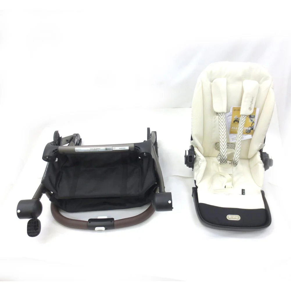 Cybex Gazelle S Modular Stroller - Seashell Beige with Taupe Chassis (Open Box) - Image 6