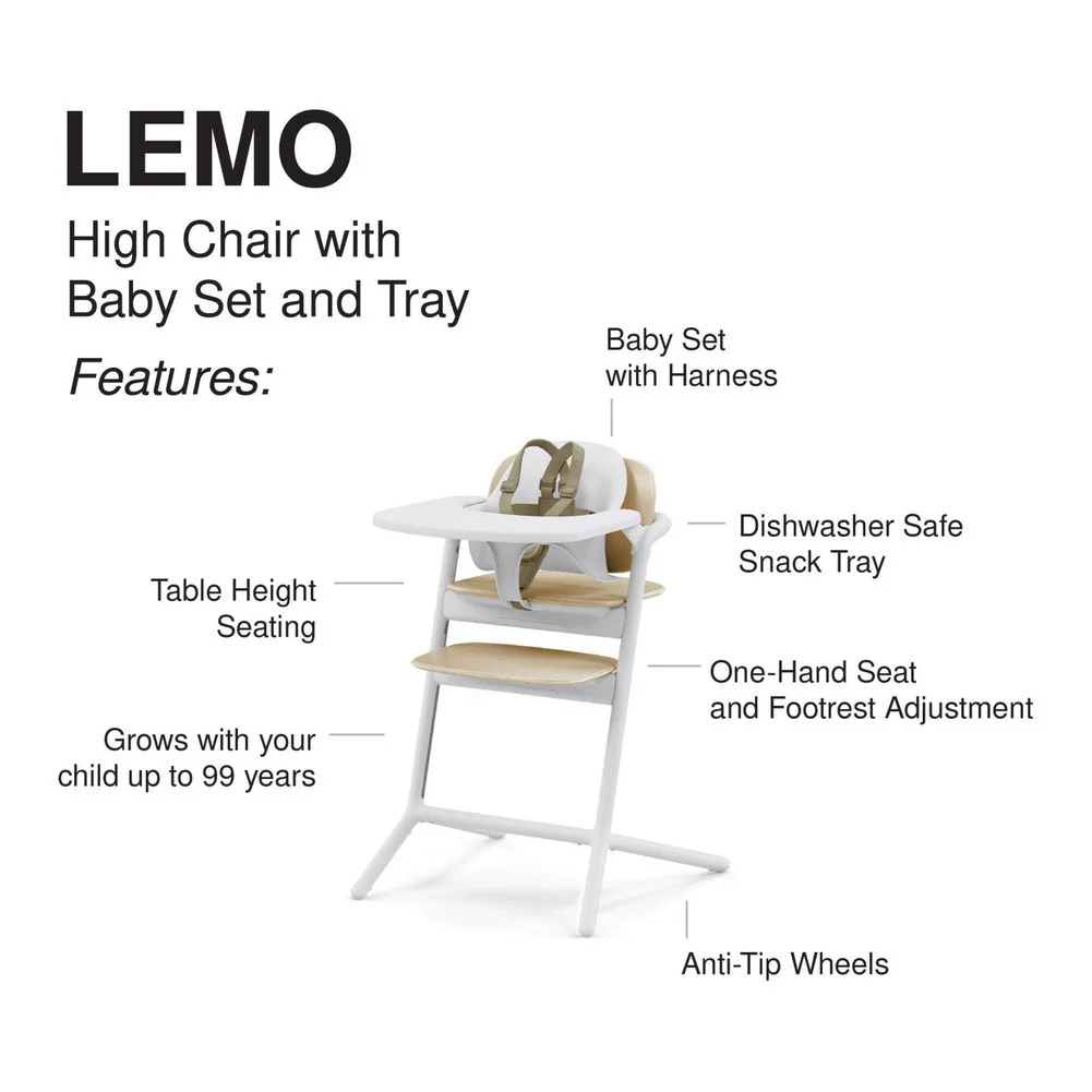 CYBEX Lemo 3-in-1 High Chair - Image 9