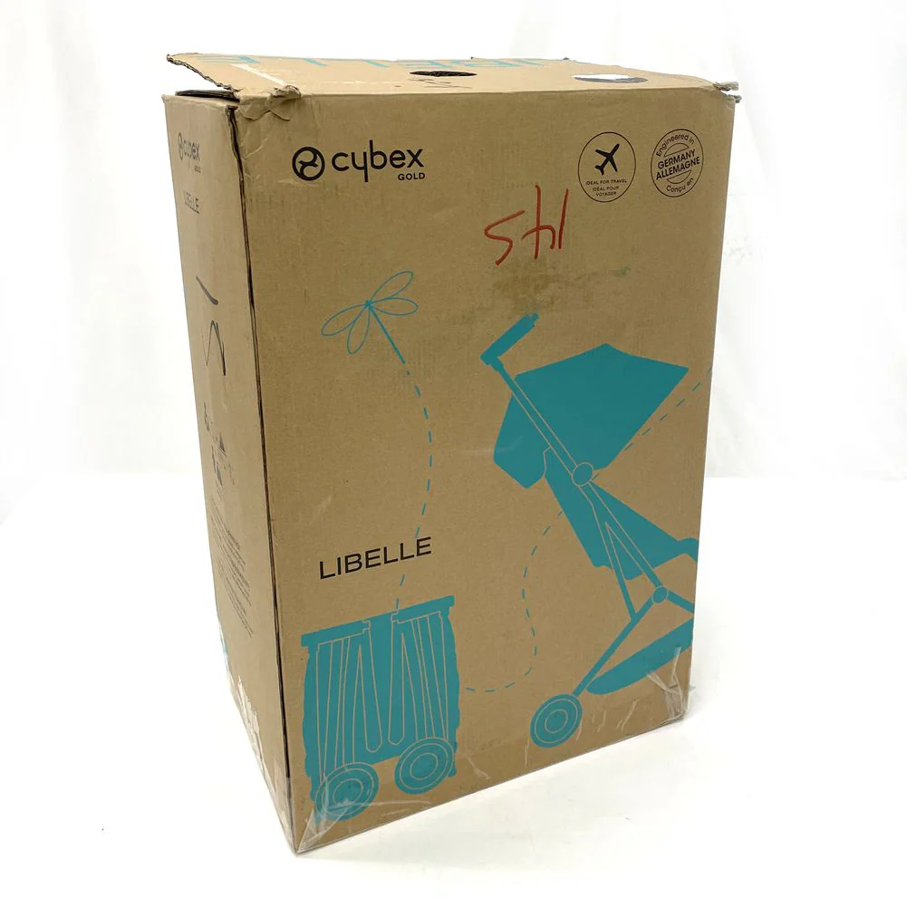 Cybex Libelle 2 Ultra Compact Stroller - Magic Black on Black Frame (Open Box) - Image 2