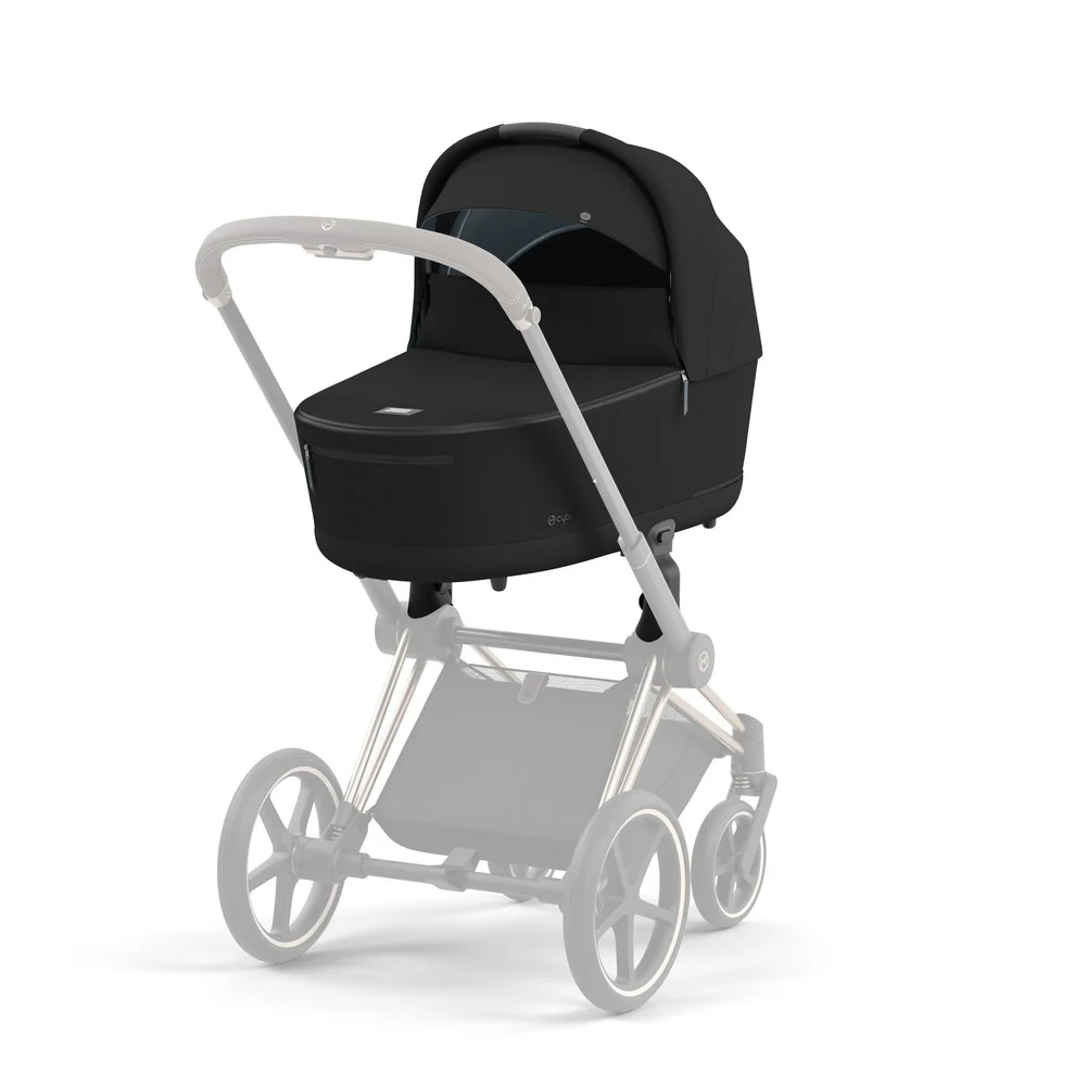 Cybex Lux Carry Cot for PRIAM 4 and e-PRIAM Strollers - Sepia Black - Image 5