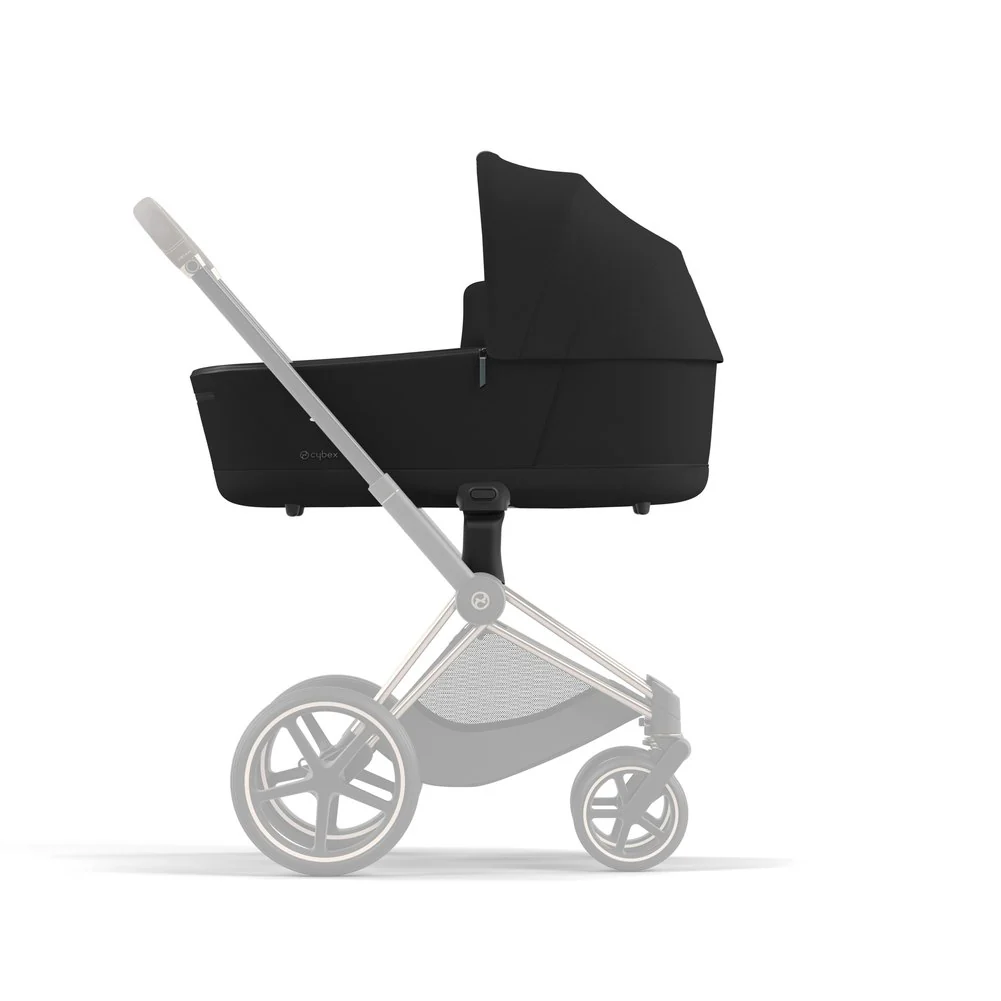 Cybex Lux Carry Cot for PRIAM 4 and e-PRIAM Strollers - Sepia Black - Image 6