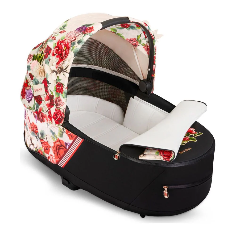 CYBEX Lux Carry Cot for PRIAM 4/e-PRIAM 2 - Spring Blossom Light - Image 2