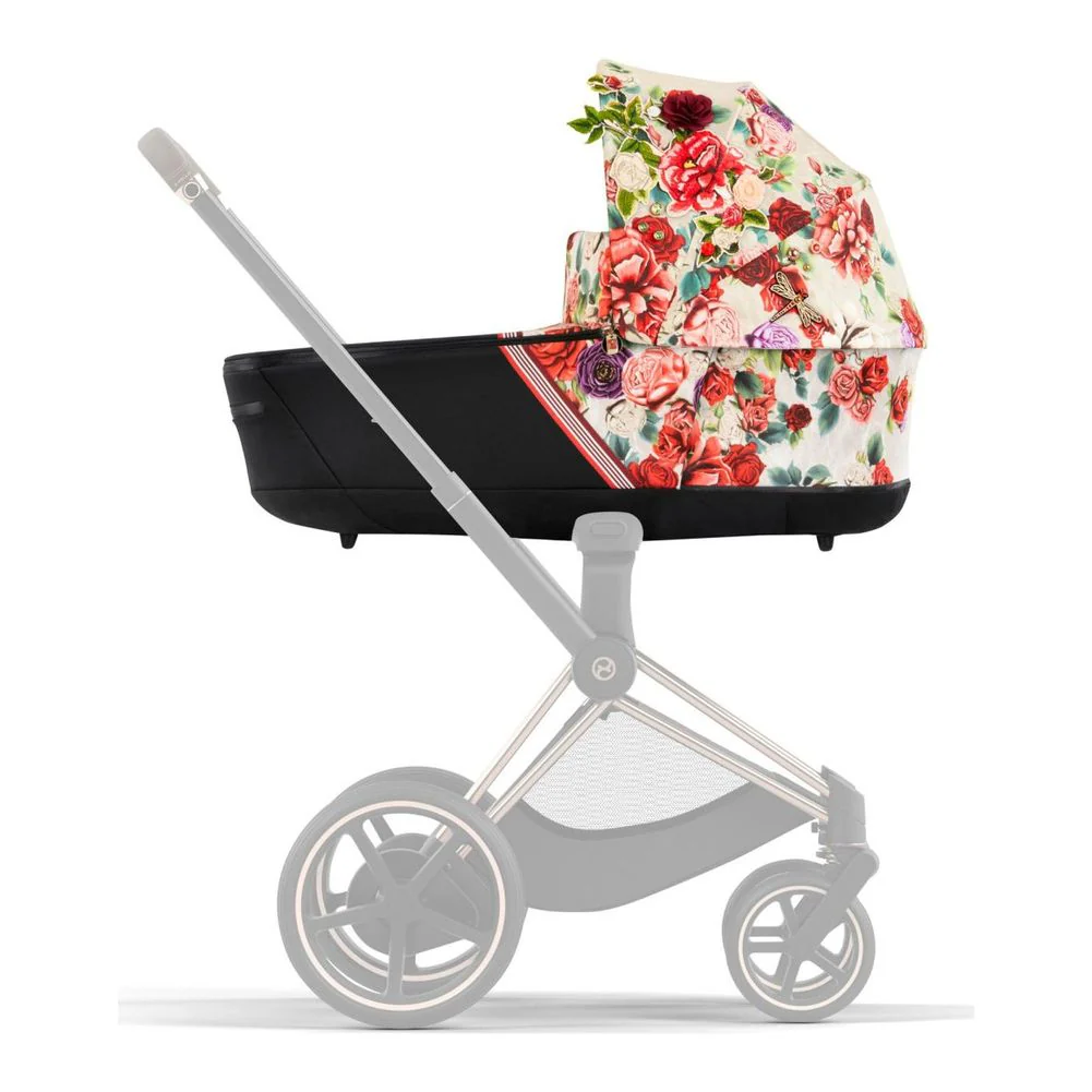 CYBEX Lux Carry Cot for PRIAM 4/e-PRIAM 2 - Spring Blossom Light - Image 4