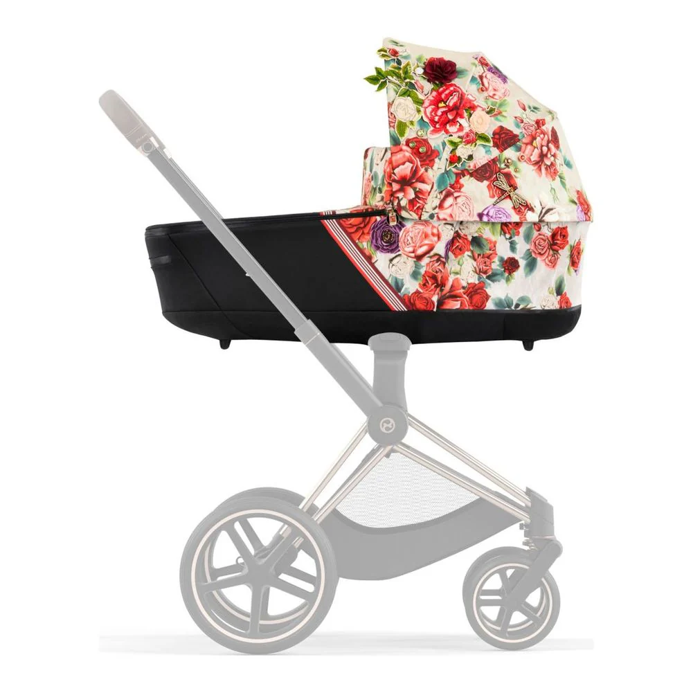 CYBEX Lux Carry Cot for PRIAM 4/e-PRIAM 2 - Spring Blossom Light - Image 5