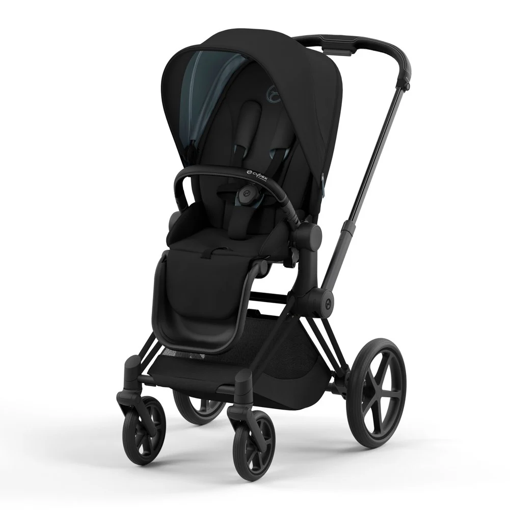 CYBEX PRIAM 4 Stroller - Sepia Black / Rose Gold