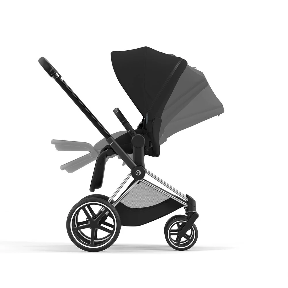 CYBEX PRIAM 4 Stroller - Sepia Black / Rose Gold - Image 14