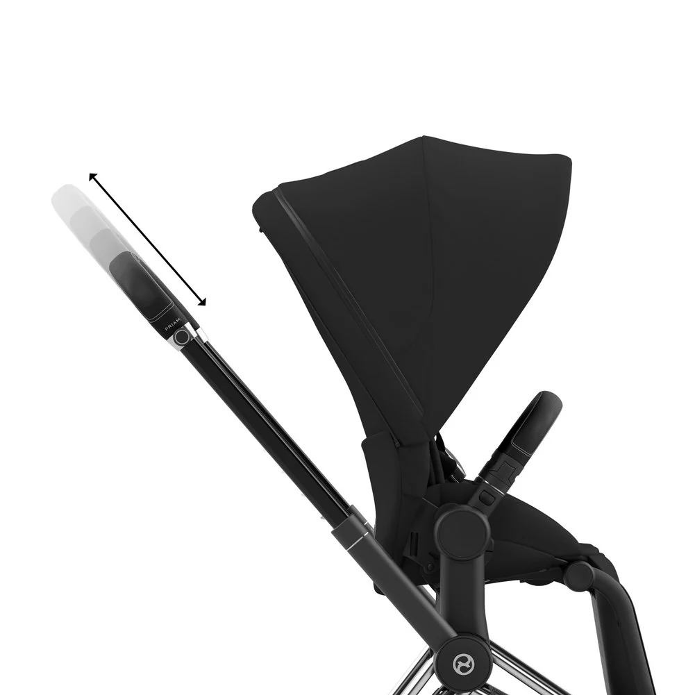 CYBEX PRIAM 4 Stroller - Sepia Black / Rose Gold - Image 15