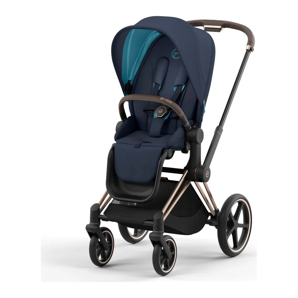CYBEX PRIAM 4 Stroller - Sepia Black / Rose Gold - Image 24
