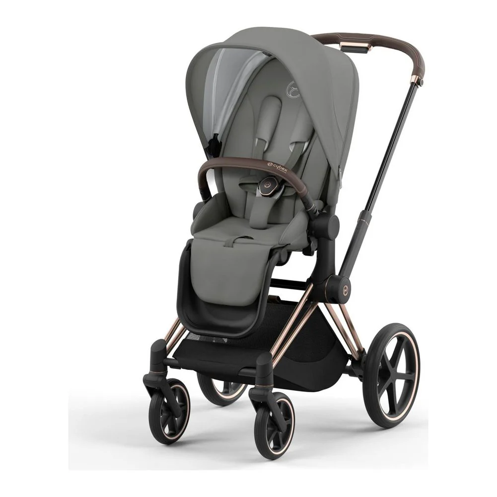 CYBEX PRIAM 4 Stroller - Sepia Black / Rose Gold - Image 25