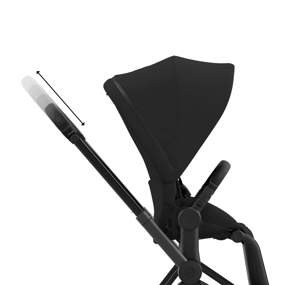 CYBEX PRIAM 4 Stroller - Sepia Black / Rose Gold - Image 6