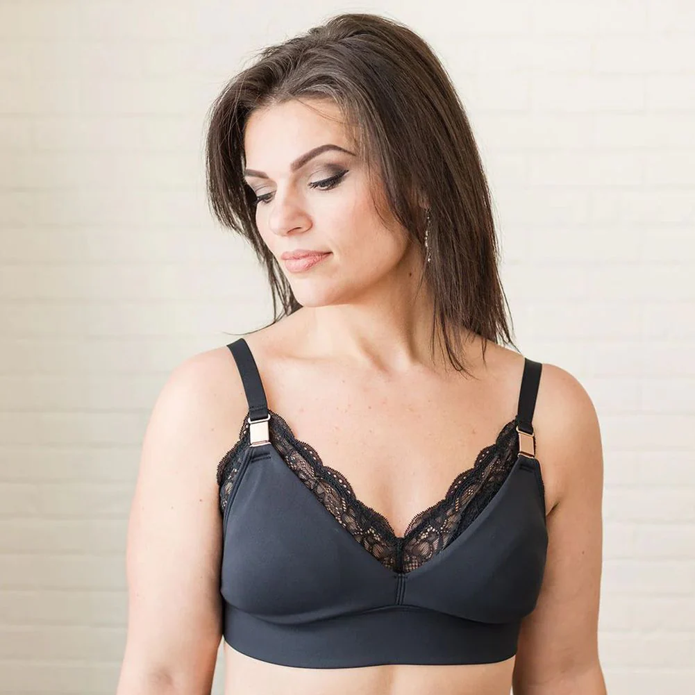 Davin & Adley Ella Maternity, Nursing & Pumping Bralette - Image 3