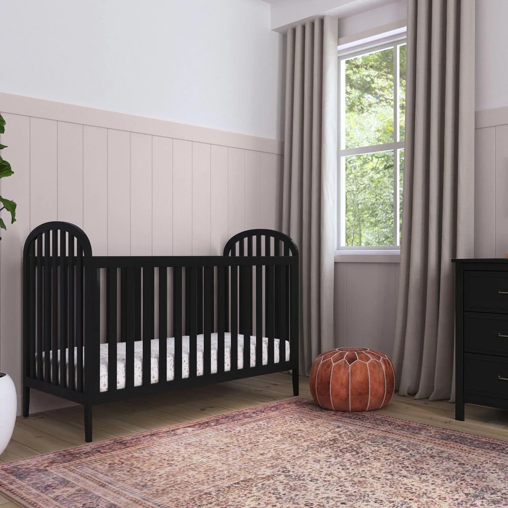 DaVinci Beau 3-in-1 Convertible Crib - Ebony - Image 5