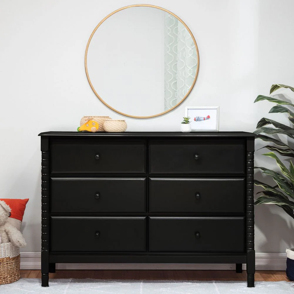 DaVinci Jenny Lind Spindle 6-Drawer Dresser - Ebony - Image 9