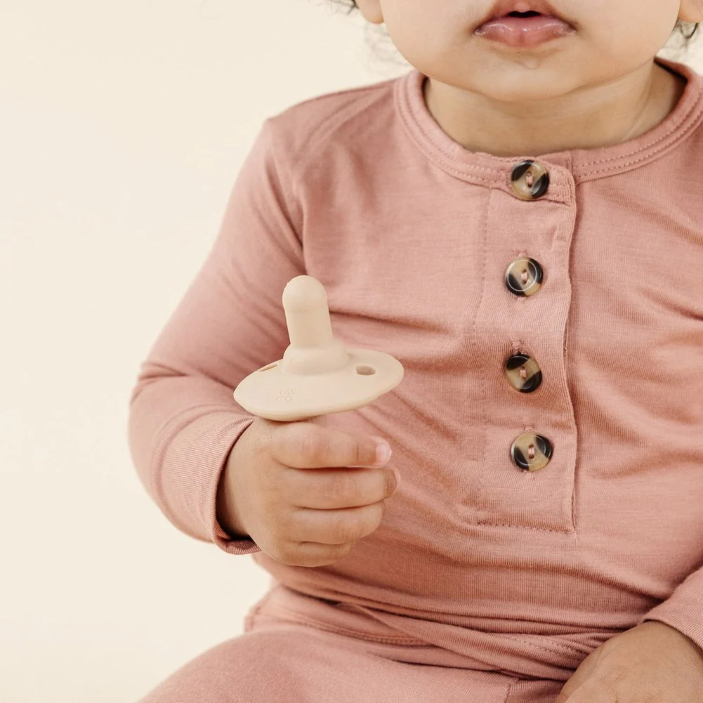 Doodle & Co. Holland Pop Pacifier - Blush/Smash Cake (Stage 1, 0 Months and up) - Image 7