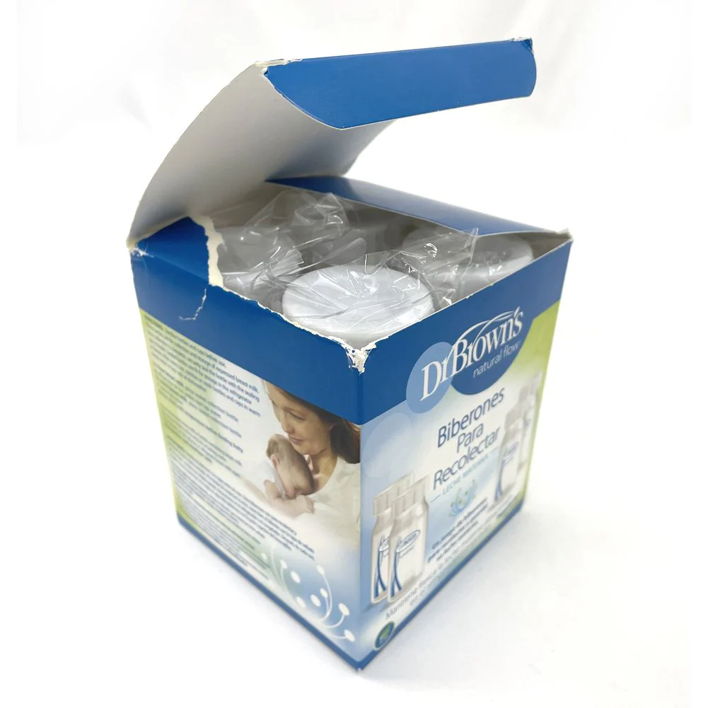 Dr. Browns 4-Pack Breast Milk Collection Bottles - 4 oz (Open Box) - Image 3