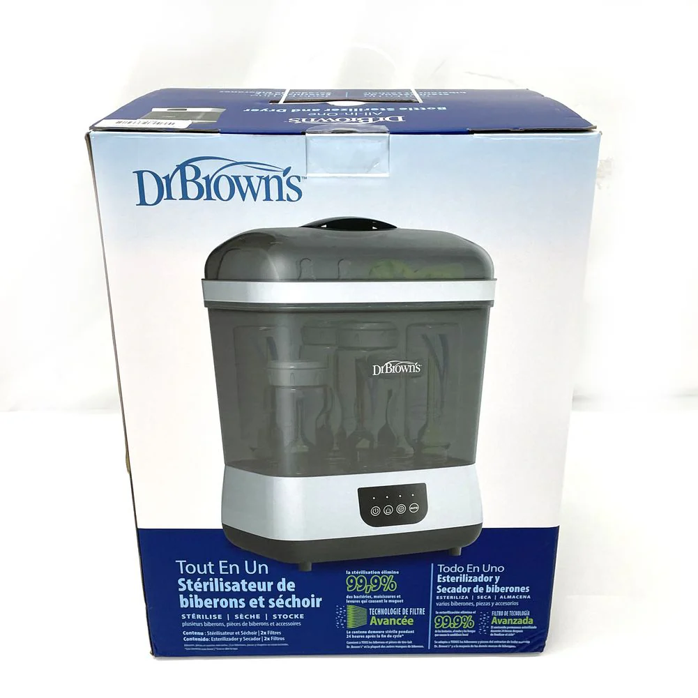 Dr. Brown's Clean Steam Bottle Sterilizer and Dryer (Open Box) - Image 2