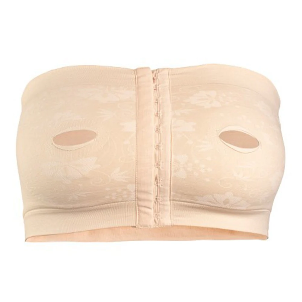 Dr. Brown's Hands-Free Pumping Bra - Beige (S/M) - Image 2