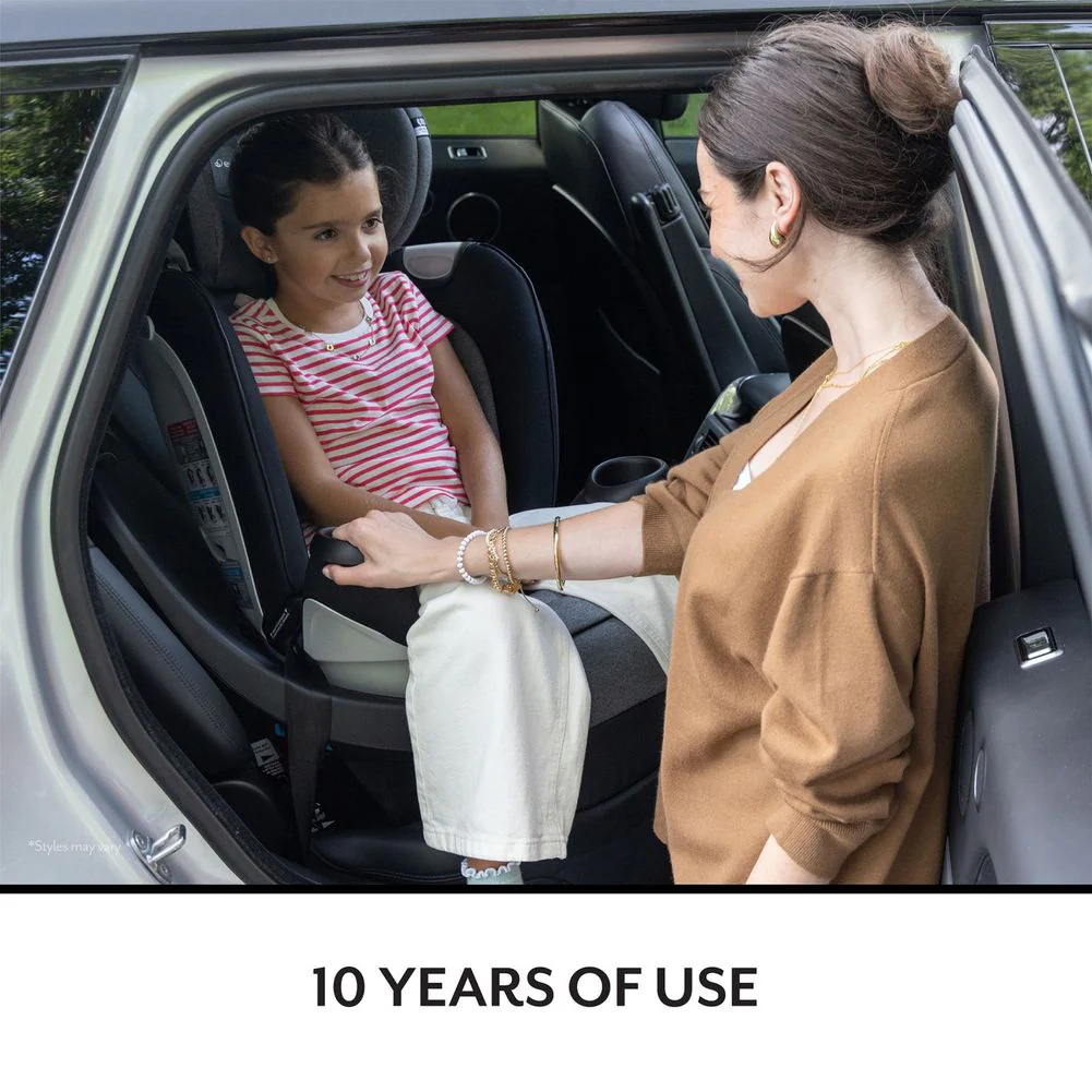 Evenflo GOLD Revolve360 Extend All-in-one Rotational Car Seat with SensorSafe - Onyx Black - Image 19