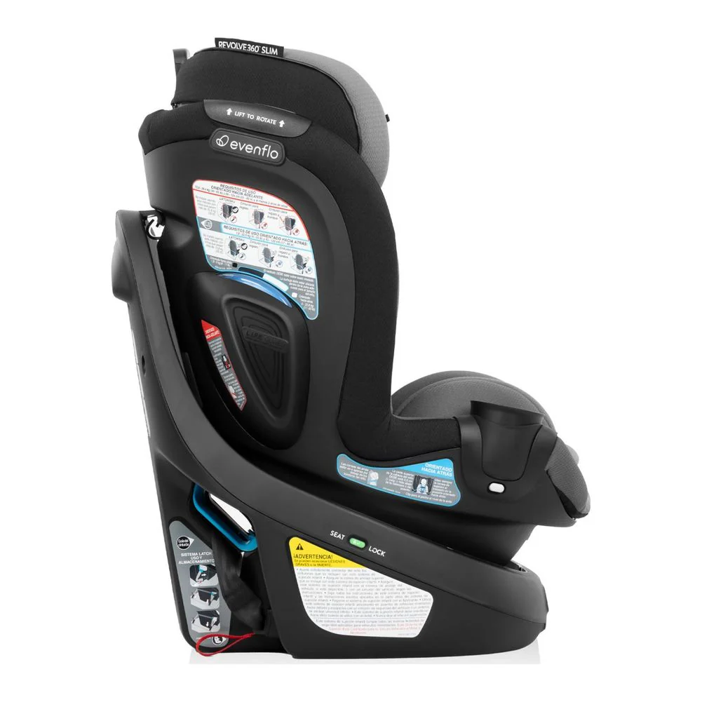 Evenflo GOLD Revolve360 Slim 2-in-1 Rotational Car Seat with SensorSafe - Image 4
