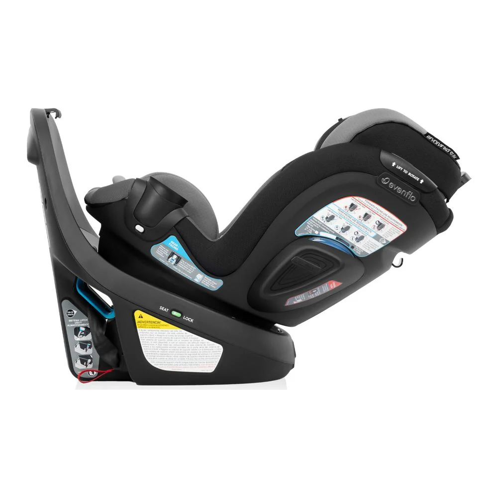 Evenflo GOLD Revolve360 Slim 2-in-1 Rotational Car Seat with SensorSafe - Image 5