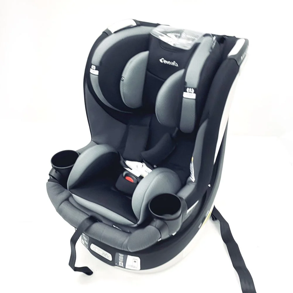 Evenflo GOLD Revolve360 Slim 2-In-1 Rotational Convertible Car Seat with Sensorsafe - Obsidian (Floor Model) - Image 2