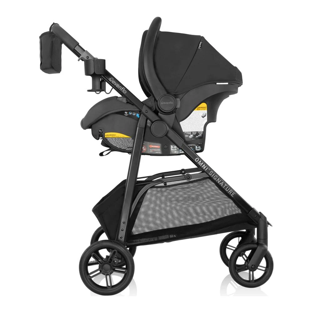 Evenflo Omni Signature and LiteMax Travel System - Porto Black - Image 3
