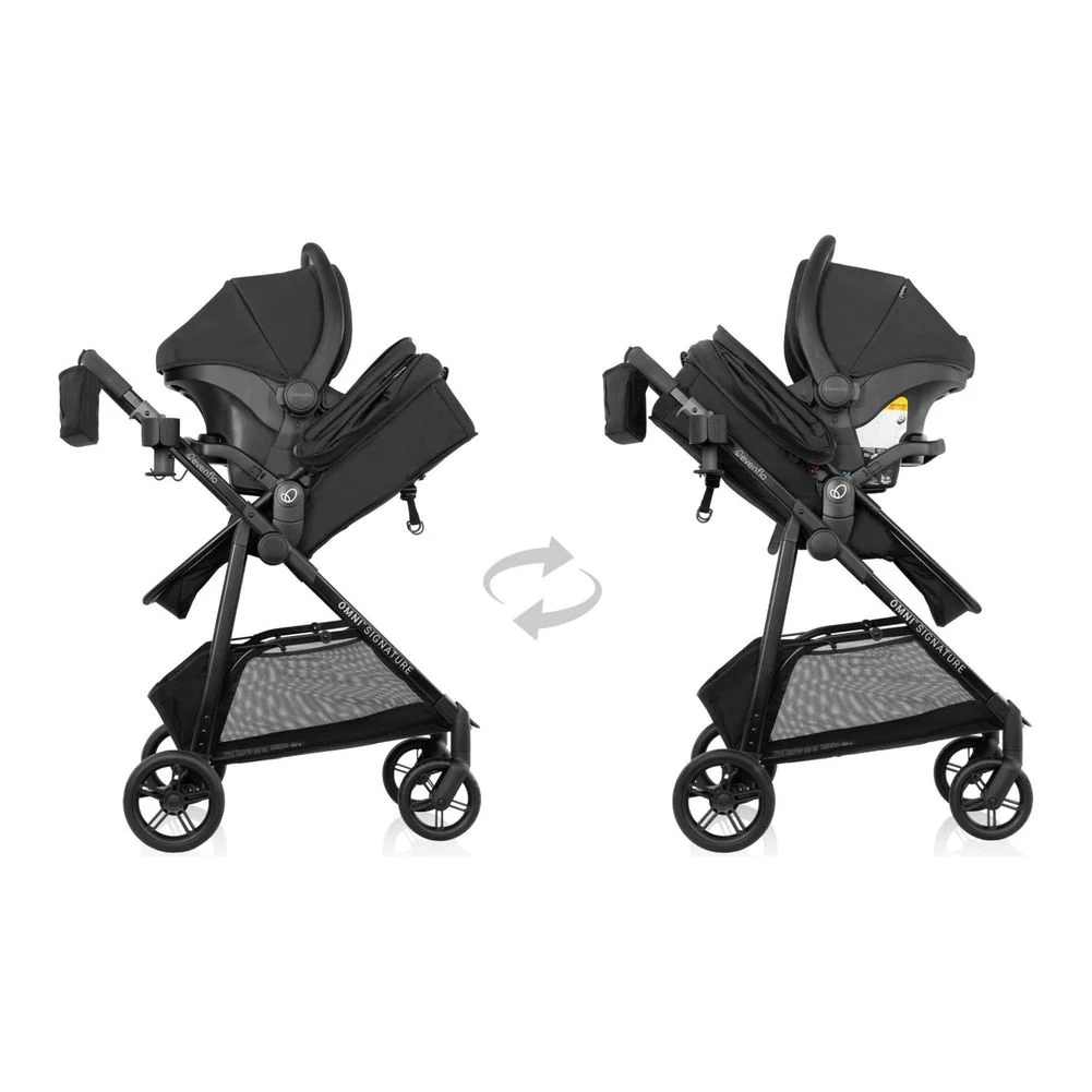 Evenflo Omni Signature and LiteMax Travel System - Porto Black - Image 4