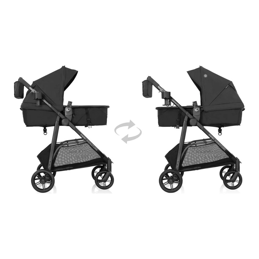 Evenflo Omni Signature and LiteMax Travel System - Porto Black - Image 6