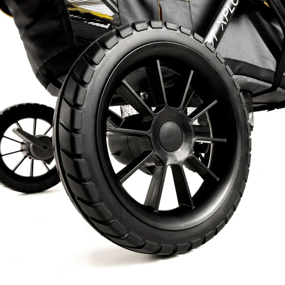 Evenflo Pivot Xplore All-Terrain Stroller Wagon - Adventurer Gray - Image 6
